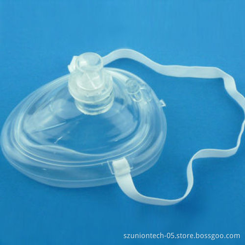 CPR Mask, Made of Durable Plastics for Easy Cleaning and Long Product Life